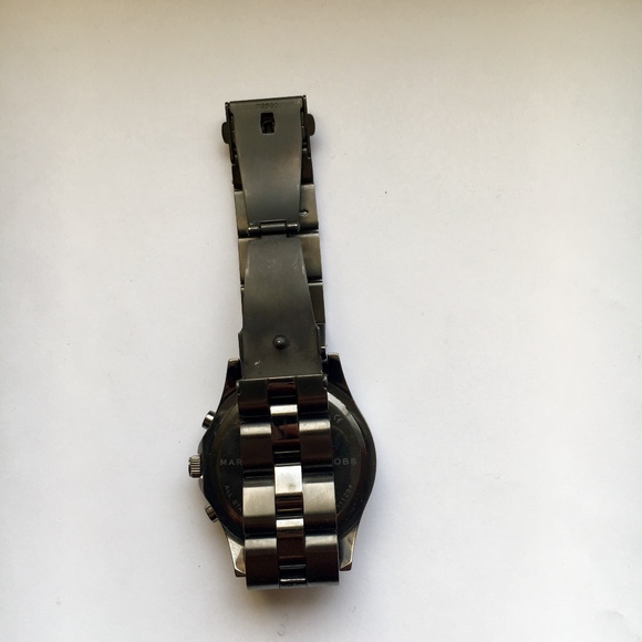 Marc by Marc Jacobs Amy Watch in Gun Metal - Picture 6 of 8